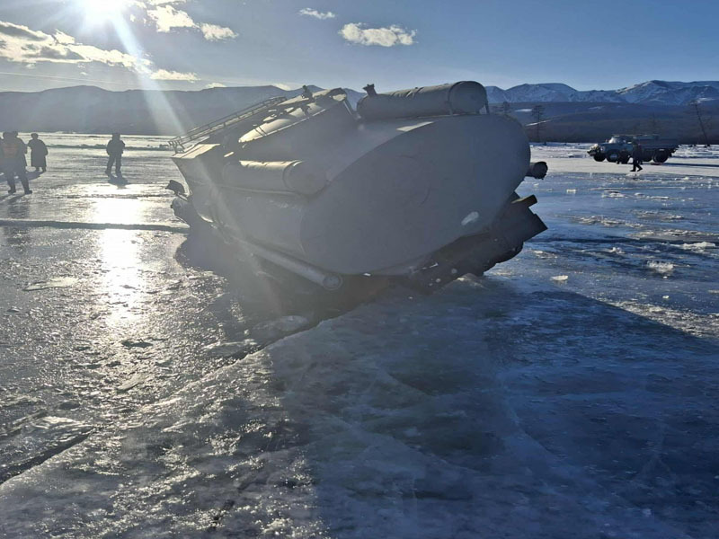 Хориглосон зам, маршрутаар мөсөн дээгүүр хөдөлгөөн үйлдэхгүй байхыг анхааруулж байна